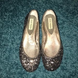 Steve Madden Sparkle Flats